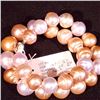 Image 2 : 14-17mm White Golden and White South Sea Pearl Necklace $12,500 Value.