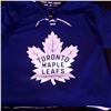 Image 2 : Dwayne "The Rock" Johnson Autographed 2022 Toronto Maple Leafs World Tour Black Adam Jersey