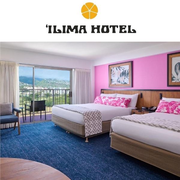 Two Nights in a Newly Renovated Deluxe One Bedroom Suite at Ilima Hotel