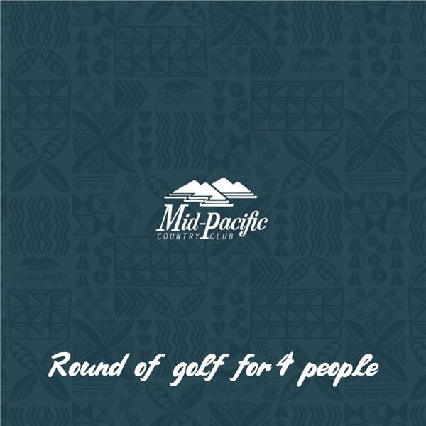 Round of Golf for 4 People at Mid-Pacific Country Club