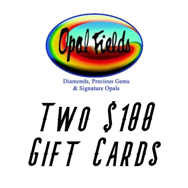 Two $100.00 Gift Certificates to Opal Fields