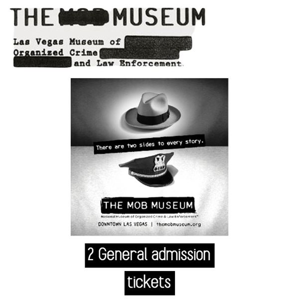 Two Tickets to The Mob Museum in Las Vegas