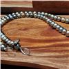 Image 3 : 9-10mm AA2 16" Tahitian Pearl Double Strand with Red Tassels $2900 Value!