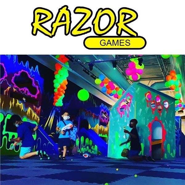 Two $100.00 Gift Certificates to Razor Games/Razor Sports - Oahu Auctions