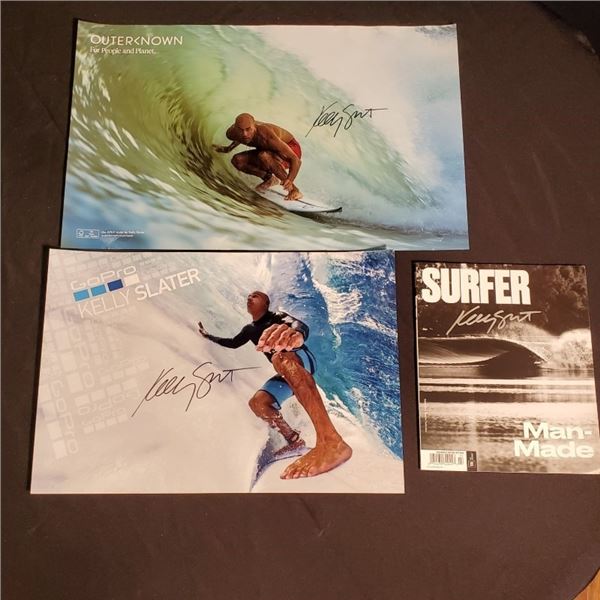 Kelly Slater 11 Time World Surf League Champion Autographed Memorabilia