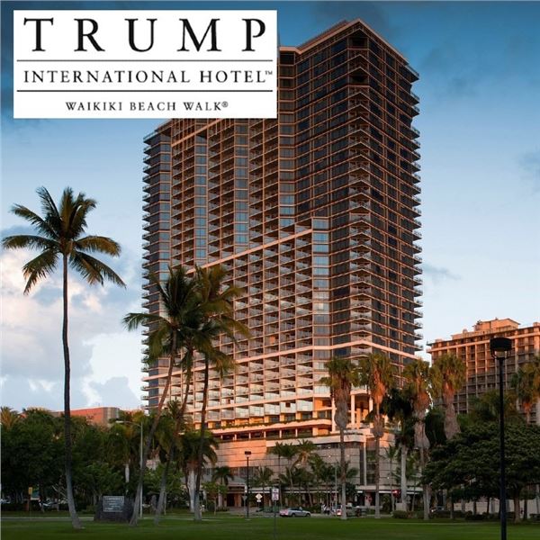 Two Night Partial Ocean View Stay in the Trump International Hotel Waikiki