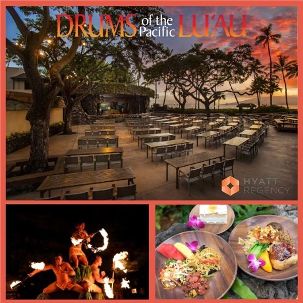 Admission for Four to Drums of the Pacific Luau in Maui