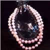 Image 1 : Two 10-13mm Vincent Peach Double Edison Pearl Necklaces $9,500 Value!