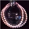 Image 2 : Two 10-13mm Vincent Peach Double Edison Pearl Necklaces $9,500 Value!