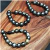 Image 2 : Three 12-13mm 7.75" Tahitian Pearl Bracelets $5,400 Value!