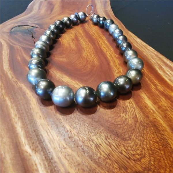 14-15mm  16.25" Tahitian Pearl Necklace $12,500 Value!!!