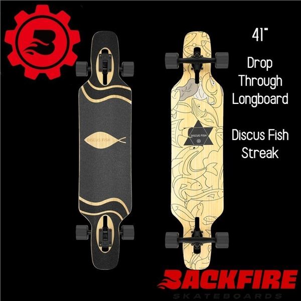 Backfire 41 Inch Drop Through Longboard