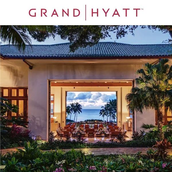 One Night Stay at the Grand Hyatt on Kaua'i