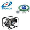 Image 1 : Tsurumi Trash Pump with Heavy Duty Hose Kit