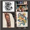 Image 1 : $200 Gift Certificate Towards a Tattoo Artist Michael Amaral