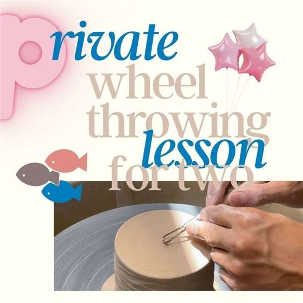 Private Wheel Throwing Lesson for Two