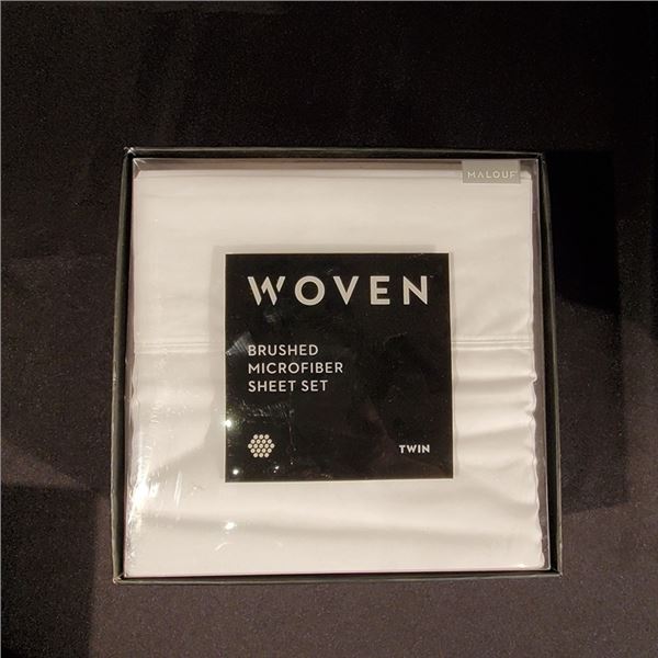 WOVEN Brushed Microfiber Sheet Set Twin