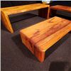 Image 3 : Set of Three Small Koa Wood Shelves