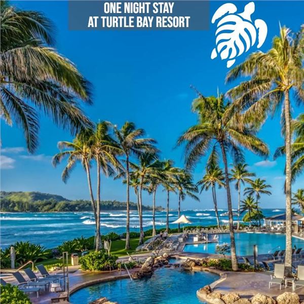 One Night Stay at Turtle Bay Resort