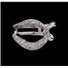 Image 2 : 1.10 ctw Diamond Ring - 14KT White Gold