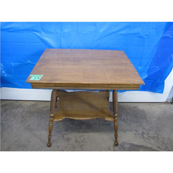 Parlor table approximately 30 by 23 by 29 inches tall