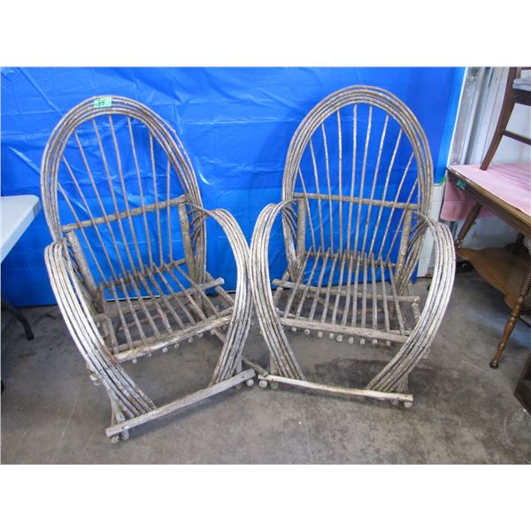 Set of two Willow chairs