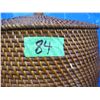 Image 6 : Wicker basket with lid
