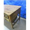 Image 5 : Kitchen table with two cutlery drawers and two flour bin drawers