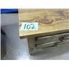 Image 9 : Kitchen table with two cutlery drawers and two flour bin drawers