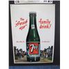Image 1 : Reproduction vintage metal 7UP sign