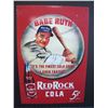 Image 2 : Reproduction vintage metal red rock cola sign with Babe Ruth picture