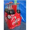 Image 3 : Coca-Cola cardboard case with six full bottles