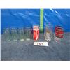Image 2 : Collection of various Coca-Cola drinking glasses
