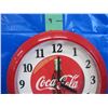 Image 2 : Coca-Cola advertising clock battery operated