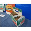Image 7 : Collection of cardboard carrying cases - Mountain Dew, C plus, tab