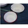 Image 4 : Collection of assorted enamelware bowls etc