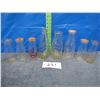 Image 1 : Collection of pint glass milk jugs embossed and various labels