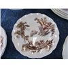 Image 16 : Partial dinnerware place setting - the old mill - made in England - country days - by Ridgeway and t