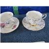 Image 4 : Lot of assorted tea cups and saucers