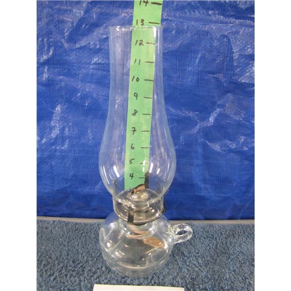 Reproduction  oil finger lamp