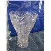 Image 6 : Lot of three various crystal vases
