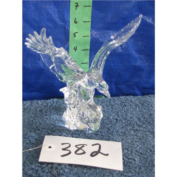 Crystal eagle in flight - Wonders of the wild