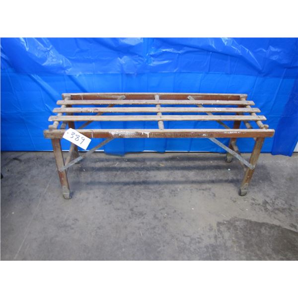 BEATTY BROS. FOLDING WASH TUB STAND