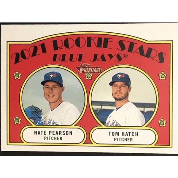 2021 TOPPS HERITAGE Nate Pearson (RC)