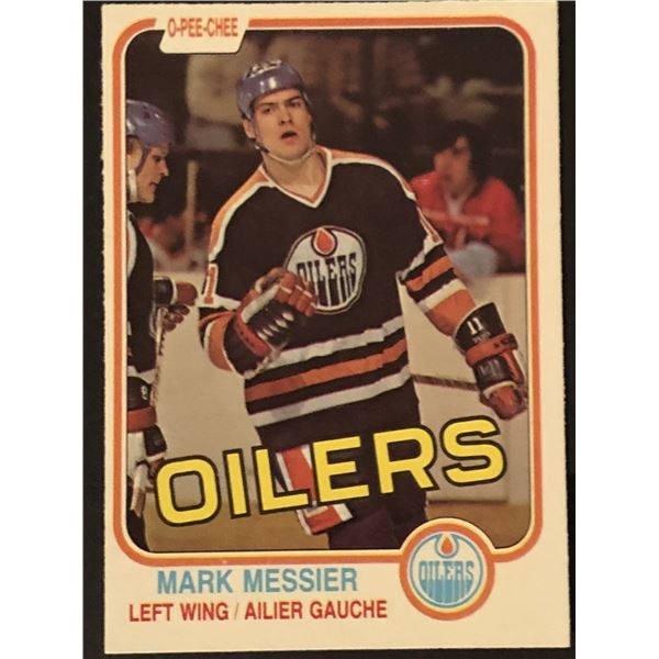 1981-82 O-PEE-CHEE Mark Messier (HOF)