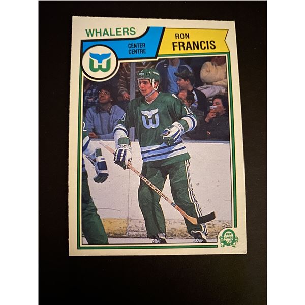 1983-84 O-PEE-CHEE Ron Francis (HOF)