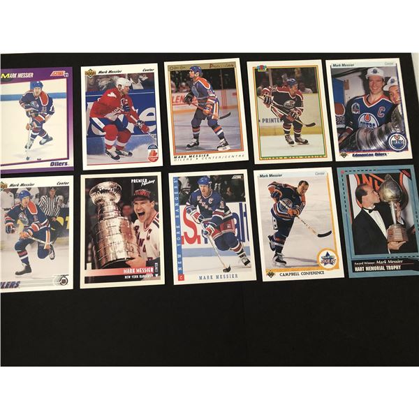 Mark Messier collection (10 cards)