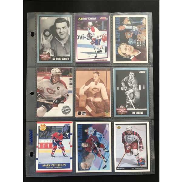 Montreal Canadiens collection - over 100 cards