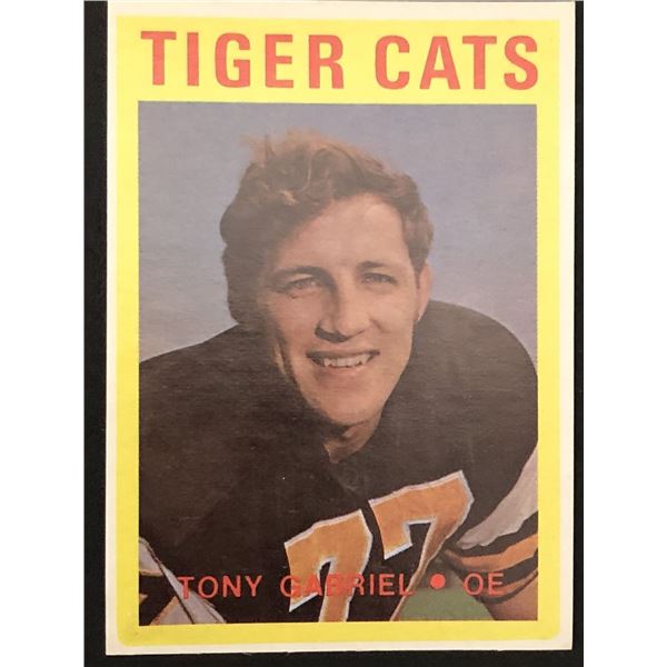 1972 O-PEE-CHEE CFL Tony Gabriel (HOF)