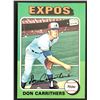 Image 1 : 1975 TOPPS Don Carrithers